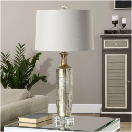 Uttermost Valdieri Metallic Bronze Lamp