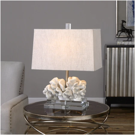 Uttermost Coral Sculpture Table Lamp