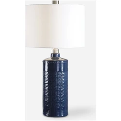 Thalia-Royal Blue Table Lamp