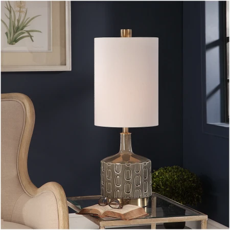 Uttermost Darrin Gray Table Lamp