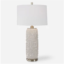 Zade-Zade Warm Gray Table Lamp