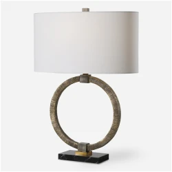 Relic-Aged Gold Table Lamp