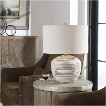 Uttermost Prospect Striped Accent Lamp