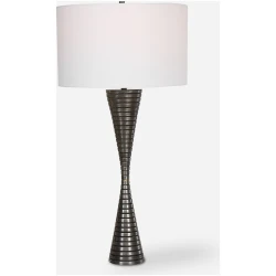 Renegade-Ribbed Iron Table Lamp