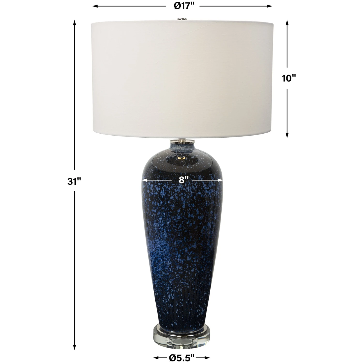 Stargazer Cobalt Navy Table Lamp