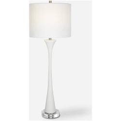 Fountain-White Marble Buffet Lamp