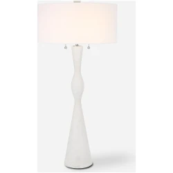 Sharma-Ivory Stone Table Lamp