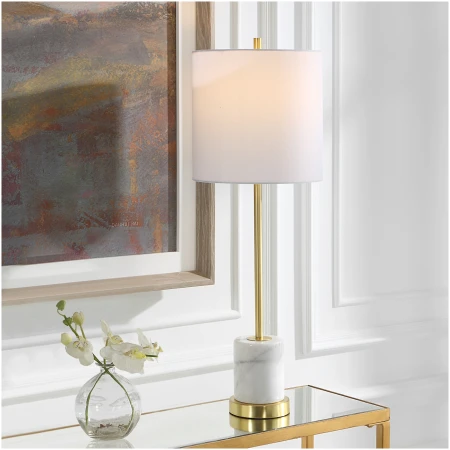 Uttermost Turret Gold Buffet Lamp