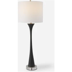 Fountain-Black Stone Buffet Lamp