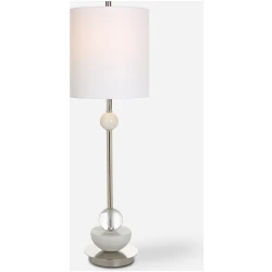 Exposition-Nickel Buffet Lamp