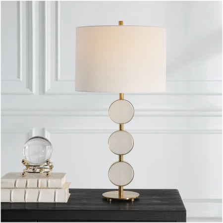 Uttermost Three Rings Contemporary Table Lamp