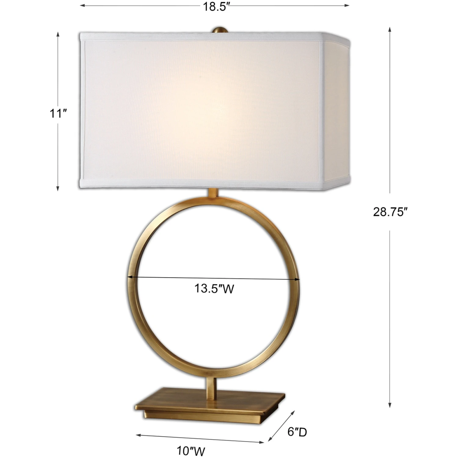 Duara Circle Table Lamp