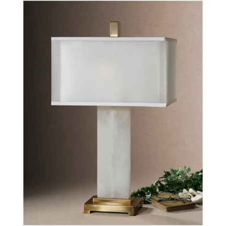 Uttermost Athanas Alabaster Lamp