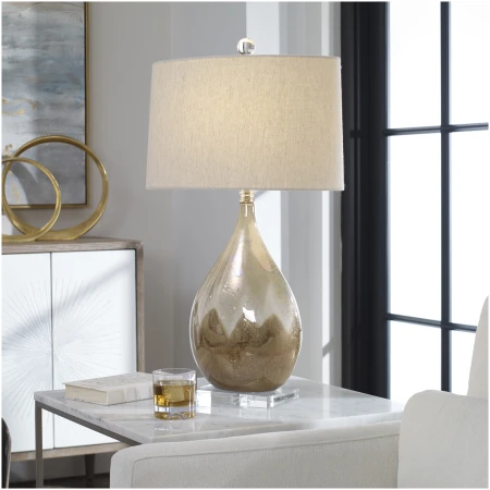 Uttermost Flavian Glazed Ceramic Lamp