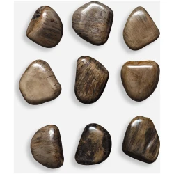 Pebbles-Wood Wall Art