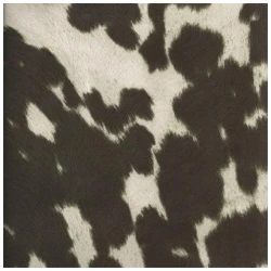 BOVINE/BLACK - Faux Leathers Fabric Suitable For Drapery