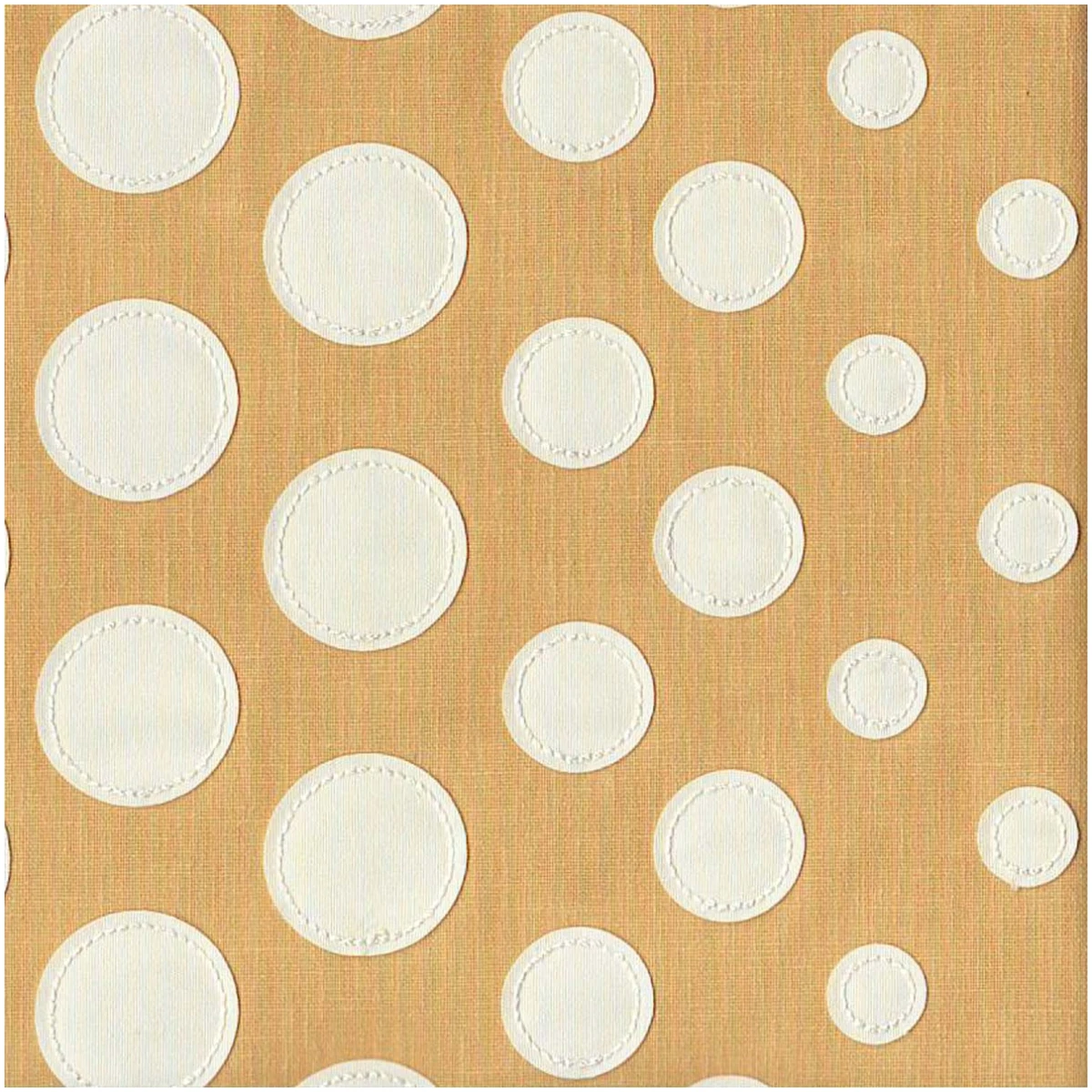 C-Circle/Gold - Multi Purpose Fabric Suitable For Drapery