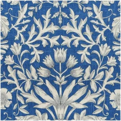 HARISH/BLUE - Prints Fabric Suitable For Drapery