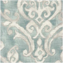 HATAL/AQUA - Prints Fabric Suitable For Drapery