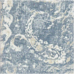 HEADO/BLUE - Prints Fabric Suitable For Drapery