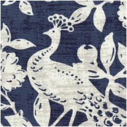 HEARDSONG/BLUE - Prints Fabric Suitable For Drapery