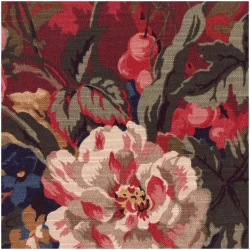 HEIRESS/RED - Prints Fabric Suitable For Drapery