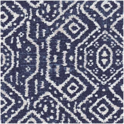 HESA/NAVY - Prints Fabric Suitable For Drapery