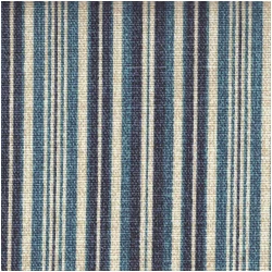 HOSTRIPE/NAVY - Prints Fabric Suitable For Drapery