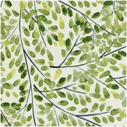 HUNEL/GREEN - Prints Fabric Suitable For Drapery