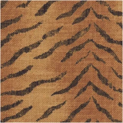 P-TIGER/GOLD - Prints Fabric Suitable For Drapery