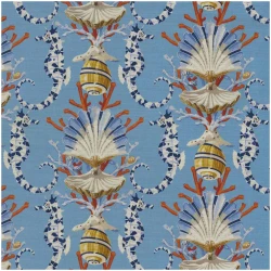 PK-MARINER/LUNA - Prints Fabric Suitable For Drapery