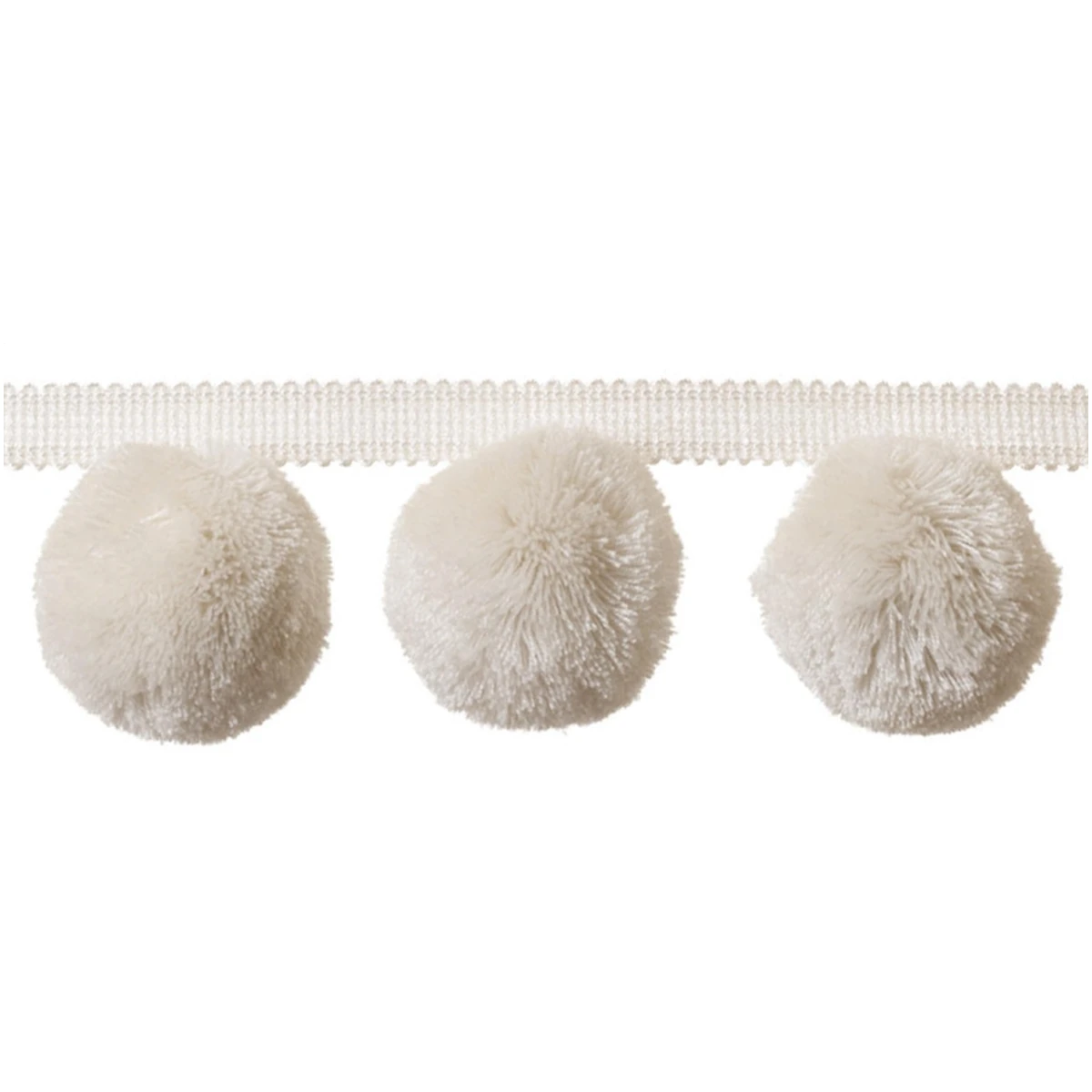 Pompom/Ivory - Tassel Trim - Dallas