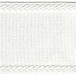 SOLEH TAPE/WHITE - Tape Trim - Carrollton