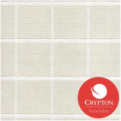 THANE/WHITE - Multi Purpose Fabric Suitable For Upholstery And Pillows Only.   - Near Me