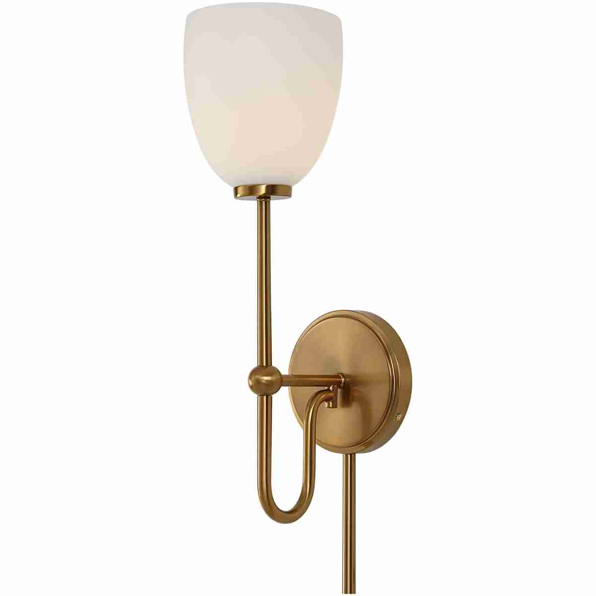 Uttermost Trophy 1 Light Brass Sconce