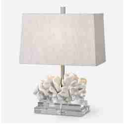 Coral-Coral Sculpture Table Lamp