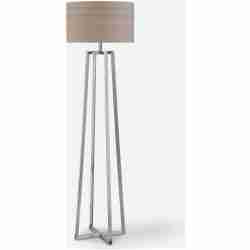 Keokee-Polished Nickel Floor Lamp