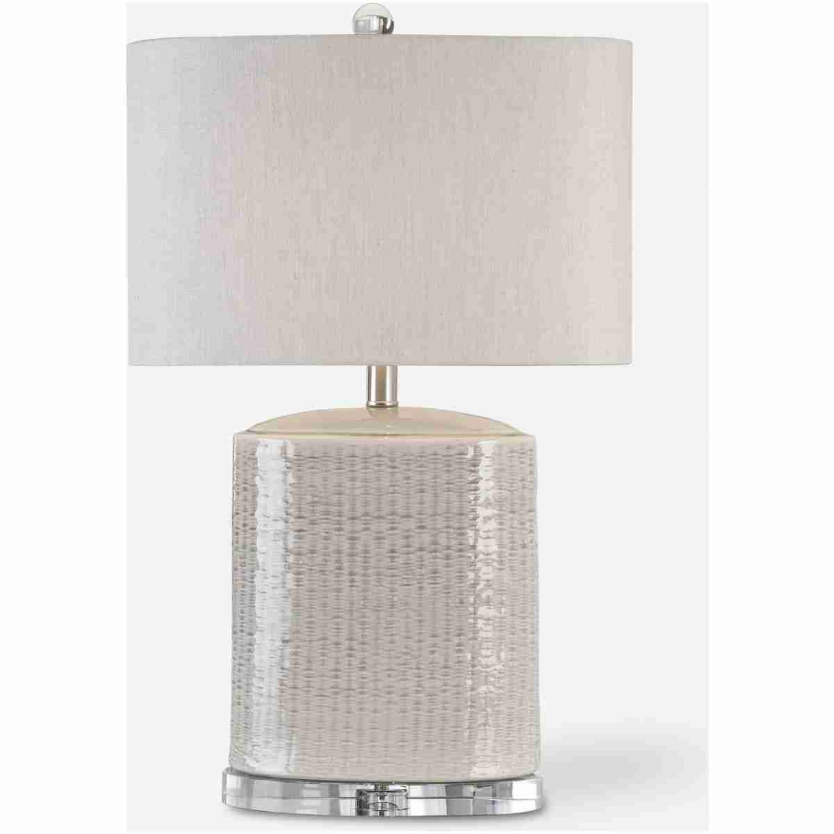 Modica-Taupe Ceramic Lamp