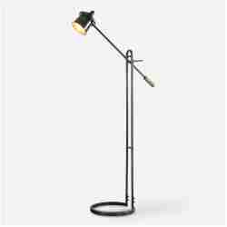 Chisum-Dark Oil Rubbed Bronze Floor Lamp