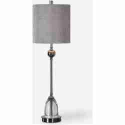 Gallo-Nickel Buffet Lamp