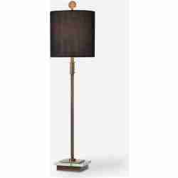 Volante-Antique Brass Table Lamp