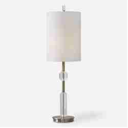 Margo-Cut Crystal Buffet Lamp