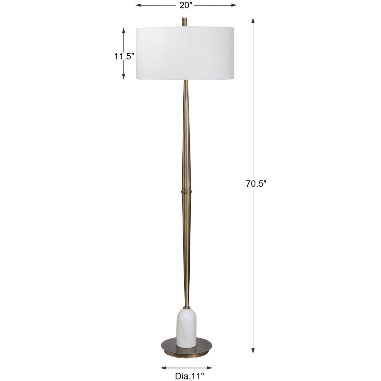 Minette Mid-Century Floor Lamp