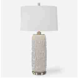 Zade-Zade Warm Gray Table Lamp