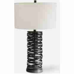 Alita-Alita Rust Black Table Lamp