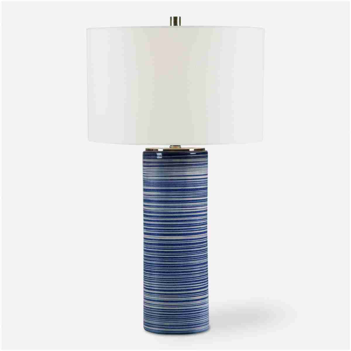 Montauk-Striped Table Lamp