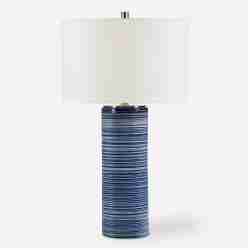 Montauk-Striped Table Lamp