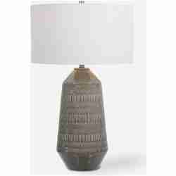 Rewind-Gray Table Lamp