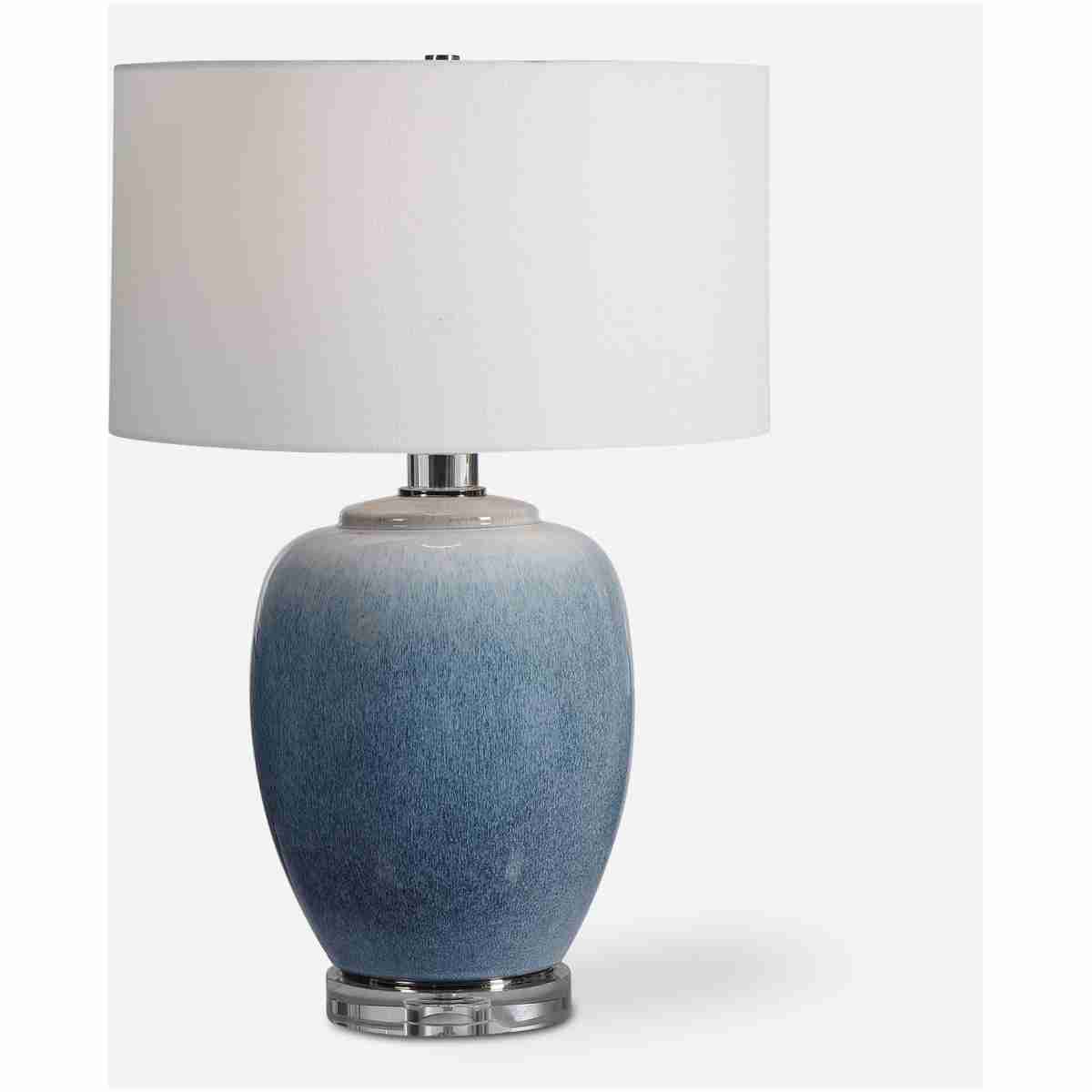 Blue Waters-Blue Ceramic Table Lamp