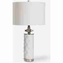 Calia-White Table Lamp